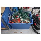 Tote lot of extension cords and surge protectors