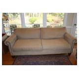 Tan Couch 82" x 35"