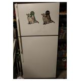GE 21.6 cu ft refrigerator freezer (works)