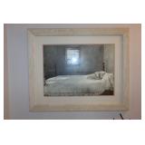 Print "Master Bedroom" by Andrew Wyeth 34 1/2 x