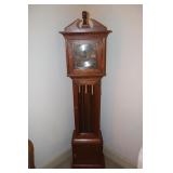 Handcrafted grandmother clock 73 X 14.5