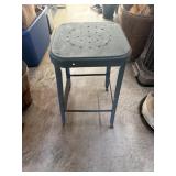 Metal shop stool