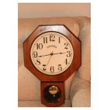 Verichron wall clock battery operated