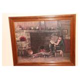 William Lippincott framed print Solid Comfort and