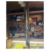 Contents inside of work bench doors