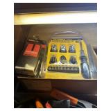 Olympia ratchet, socket and bit set,