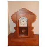 Homemade mantle clock battery operated