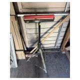 Roller stand for wood working adjustable height