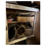 Cabinet contents - staplers, staples