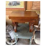 Handmade wooden stool