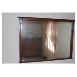 Mid Century Modern wall mirror 44.5 X 32