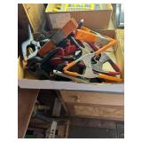 Box of spring clamps