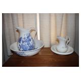 Royal Crownford Charlotte pattern blue and white
