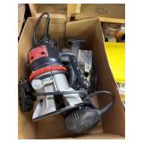 Power tool lot - Craftsman 1 hp router, finishing