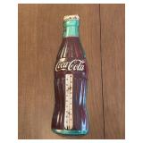 Coca-Cola tin bottle thermometer