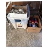 Lot including window candles,