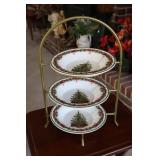 Christopher Radko Holiday Celebration hostess set