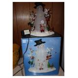 JC Penney Home Collection acrylic lighted snowman