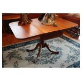 Mahogany Chippendale style drop leaf table