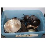 Tote lot - silverplate