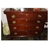 Federal Mahogany color dresser 40 X 20 X 37 1/2