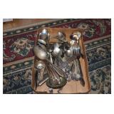 Silverplate flatware  lot