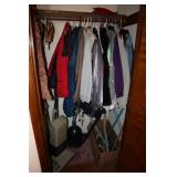 Contents of closet - Electrolux vacuum, vintage