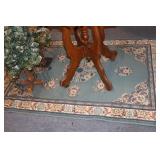 Shiraz Oriental Design accent rug Blue 40" x 65"