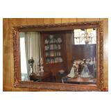 Gold framed mirror 48 X 34