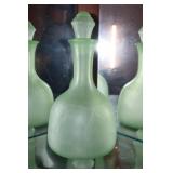 Uranium Hocking decanter "Cameo" pattern