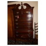 Carlisle Collection Cherry Queen Anne high boy