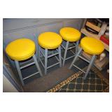 Set of 4 bar stools