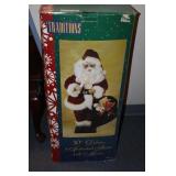 30" deluxe animated musical santa