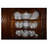 92 Pcs Creative Bone china "Regency Rose pat #
