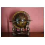 Old world style globe with stand (small)