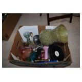 Box lot candle holders including Baldwin and