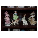 Shelf lot - Lefton figurines