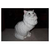 Ceramic cat statue
