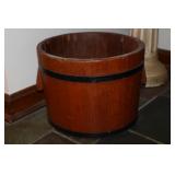 Wood firkin bucket