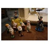 Lot of figurines - Walt Disney Snow White and