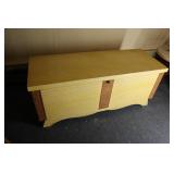 Lane cedar storage trunk (located in basement)