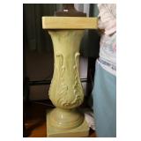 Ceramic pedestal 25 1/2"H (damage on bottom)