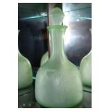 Uranium Hocking decanter "Cameo" pattern