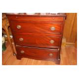 Brickwede mahogany Tea server 30 X 17 X 33H