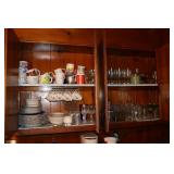 Contents of kitchen cabinets - cook books, Nikko