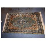 Bengali Rugs blue accent rug 36 X 60