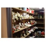 Contents left side of closet, Christmas