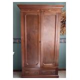 19th century Eastlake wardrobe armoire 50 X 20 X