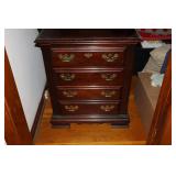 Small cherry chest of drawers 26 X 17 1/2 X 31H