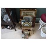 Lot of pictures and frames